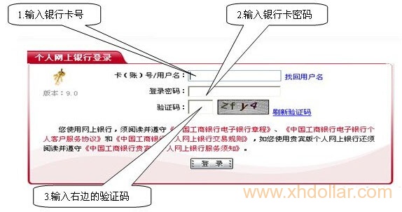 工行、银行、农行银商转账协议网上签约流程