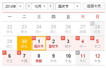 国庆假期各大交易市场开市/休市时间表