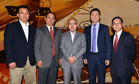 本次到场卓越联创投资基金合伙人合影