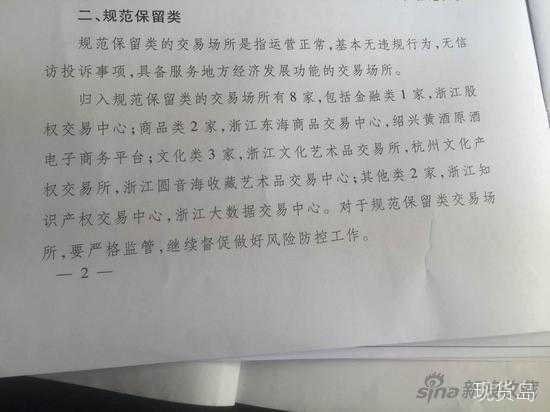 浙江省清理整顿“白名单”